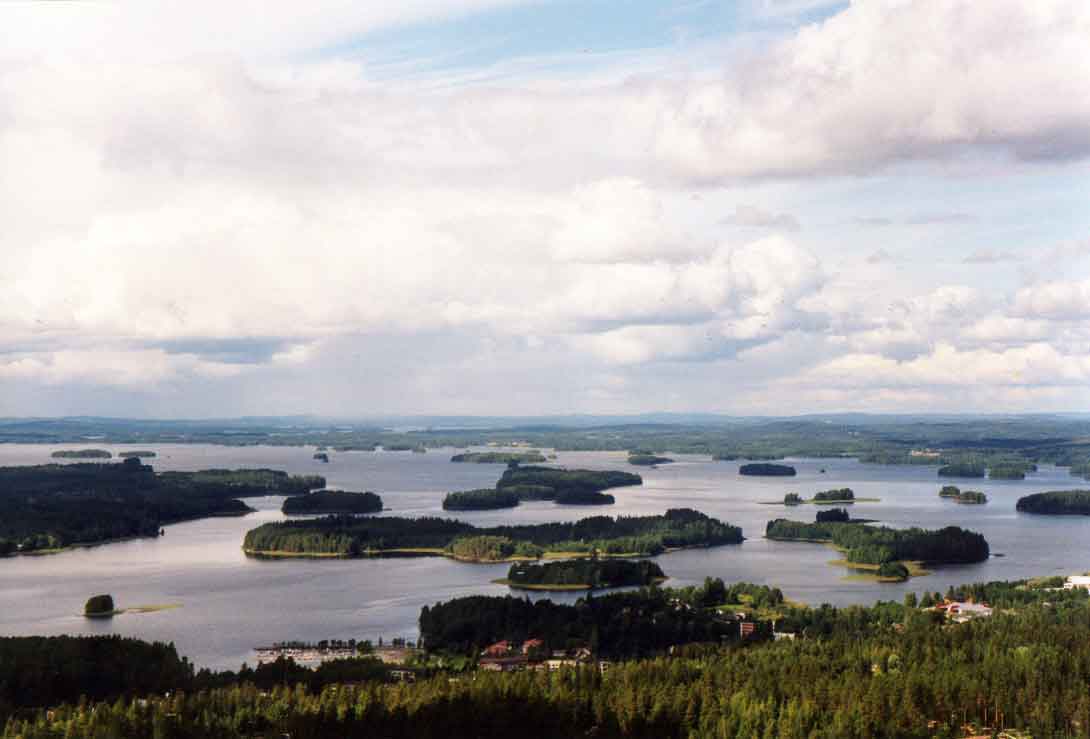 Isole nel lago Kallavesi