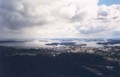 Kuopio e il lago Kallavesi visto dalla collina di Puijo